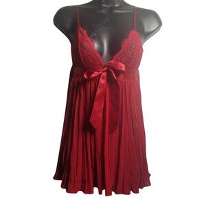 NWT Victoria Secret Women's Red Babydoll, Fairy, Romantic, Valentine Cami Sz XS